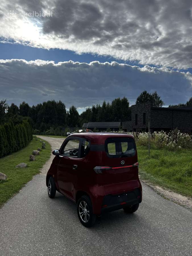 Ekomoto J4 elektrinis mini automobilis - nuotraukos Nr. 2