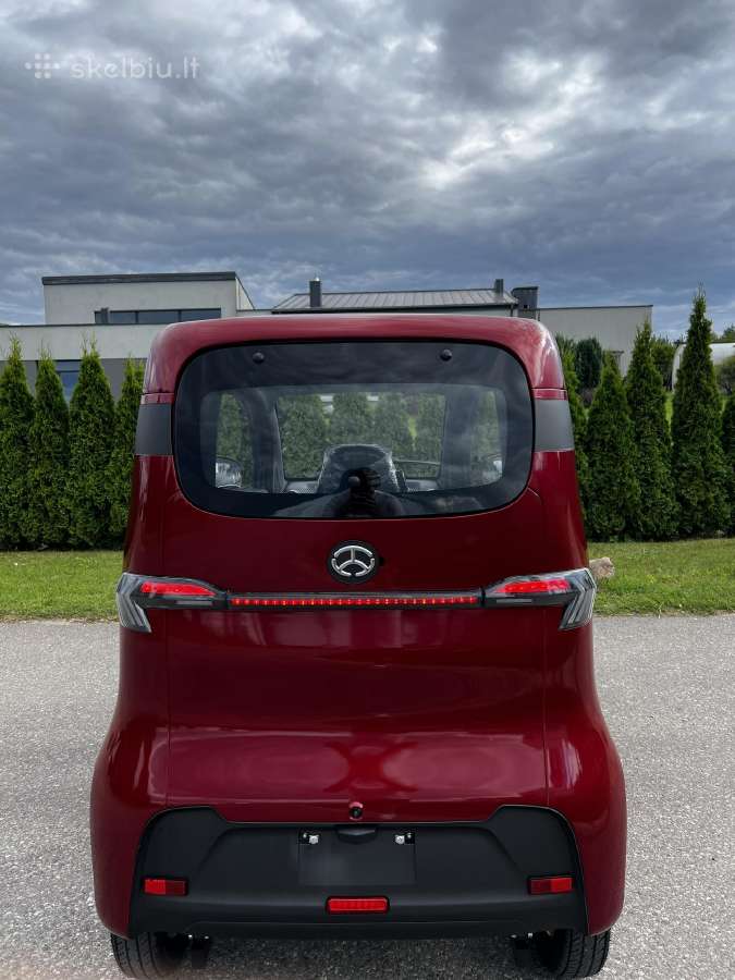 Ekomoto J4 elektrinis mini automobilis - nuotraukos Nr. 7