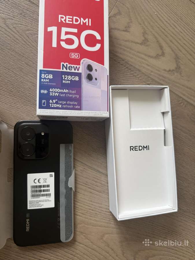 Naujas Telefonas Redmi 15 C 5G - nuotraukos Nr. 3