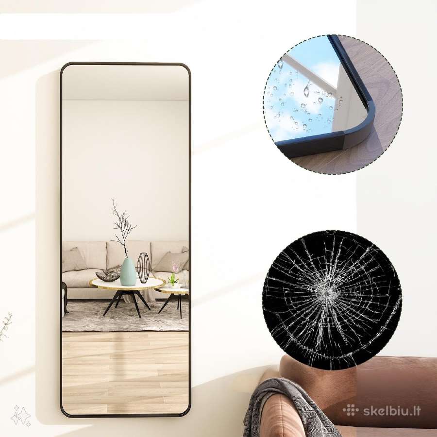 Pastatomas-pakabinamas 60x160 veidrodis - nuotraukos Nr. 3