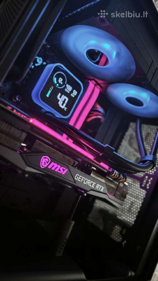 Zaidimu kompiuteris su i9 ir Rtx 3070 ti - nuotraukos Nr. 4
