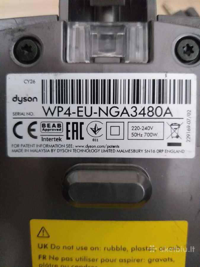 Dulkių siurblys Dyson cinetic science Big Ball - nuotraukos Nr. 5