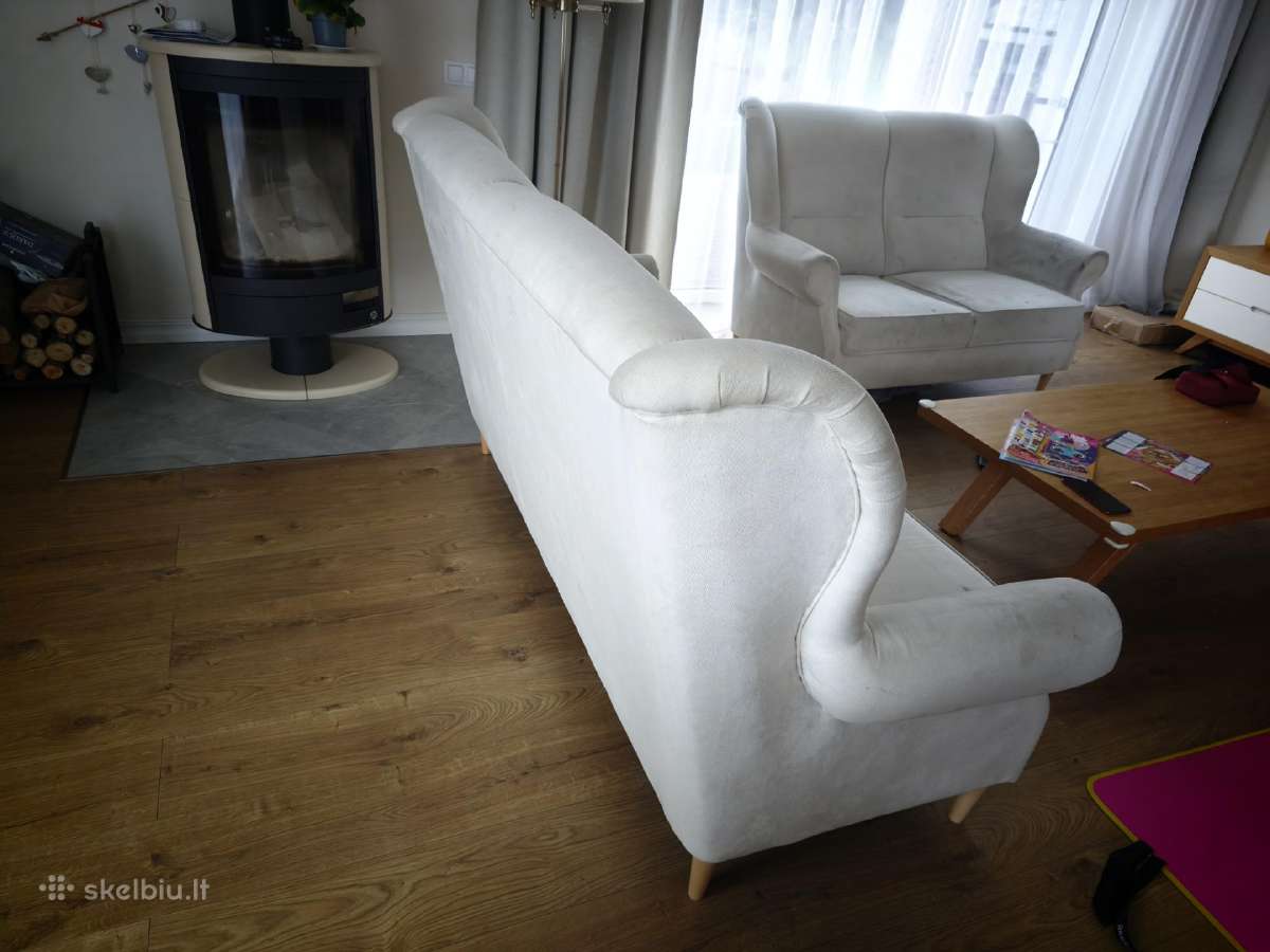 Svetainės baldai sofa 3+2 - nuotraukos Nr. 3