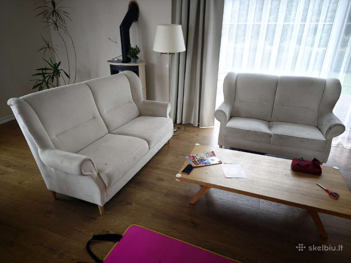 Svetainės baldai sofa 3+2 - nuotraukos Nr. 6