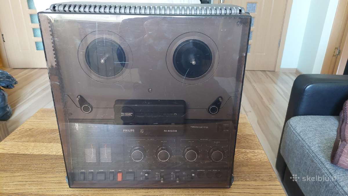 Juostinis magnetofonas philips N4504 - nuotraukos Nr. 3