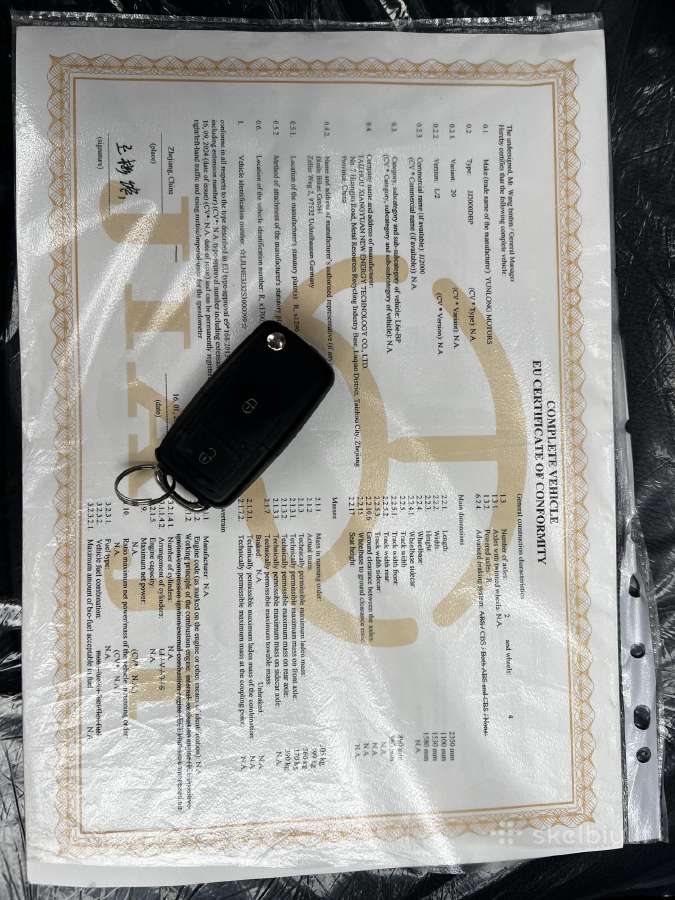 Ekomoto J4 elektrinis mini automobilis - nuotraukos Nr. 24