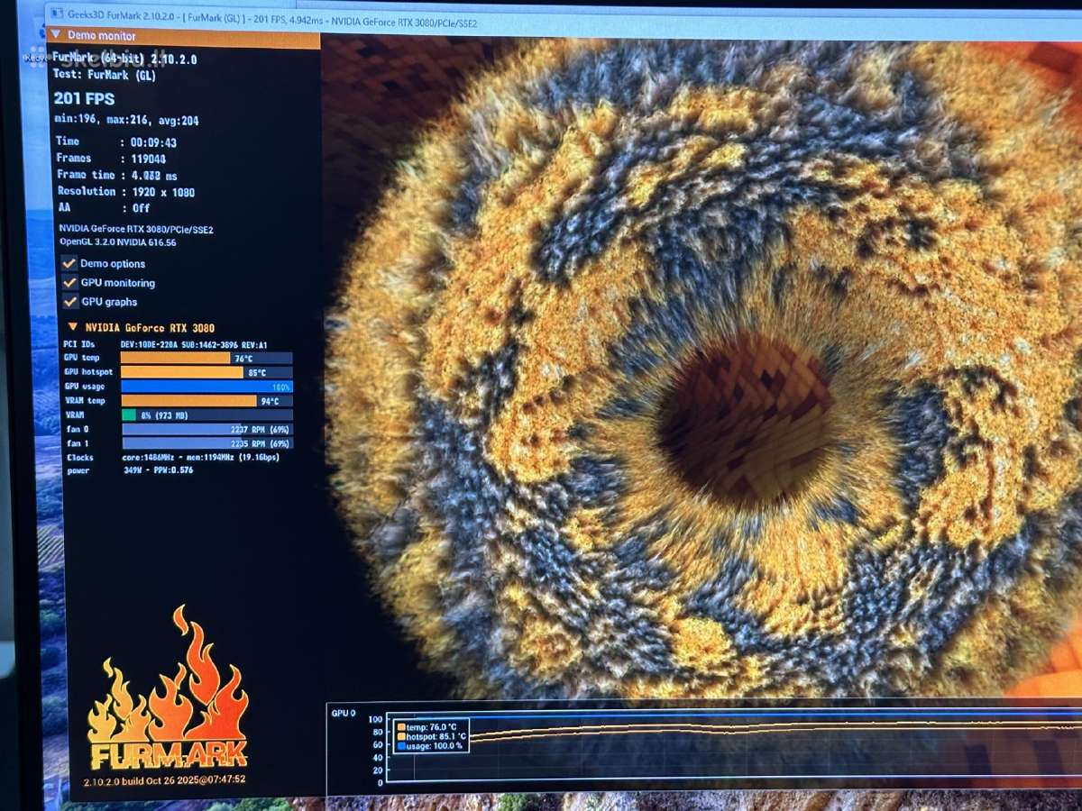 Parduodu Rtx 3080 12gb vaizdo plokštę - nuotraukos Nr. 6