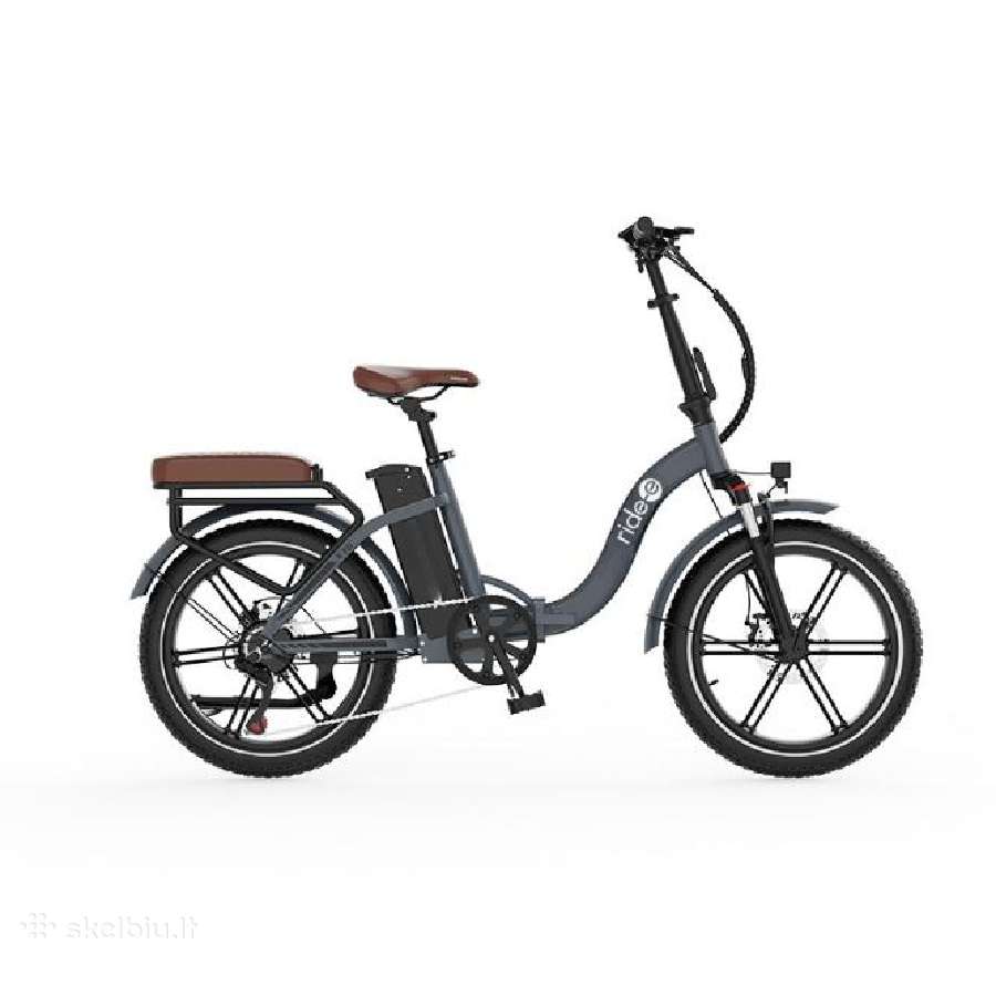 Ride-e X16 elektrinis dviratis su gazu + dovanos - nuotraukos Nr. 6