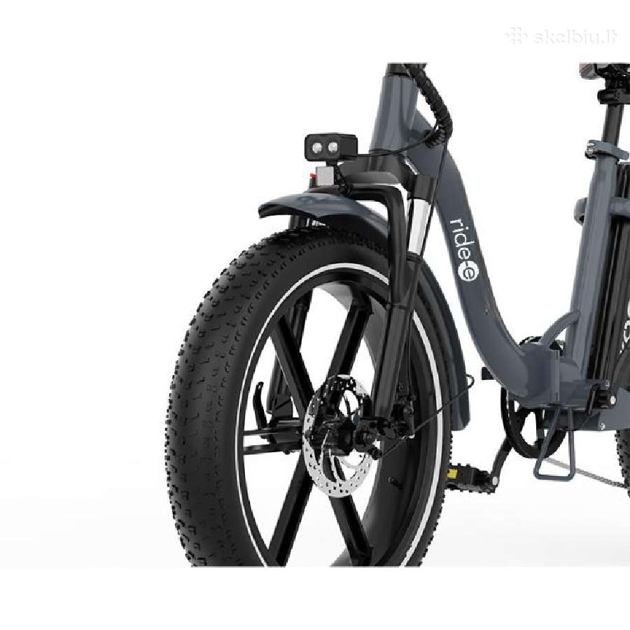 Ride-e X16 elektrinis dviratis su gazu + dovanos - nuotraukos Nr. 7