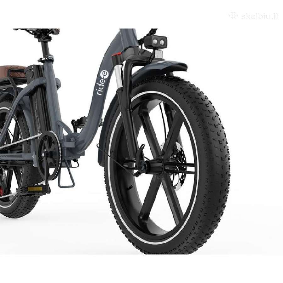 Ride-e X16 elektrinis dviratis su gazu + dovanos - nuotraukos Nr. 8