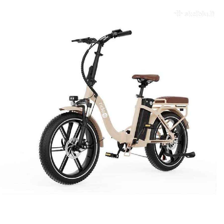 Ride-e X16 elektrinis dviratis su gazu + dovanos - nuotraukos Nr. 17
