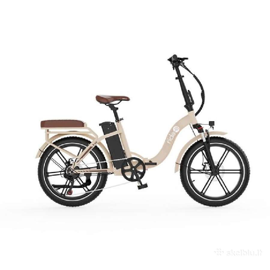Ride-e X16 elektrinis dviratis su gazu + dovanos - nuotraukos Nr. 20