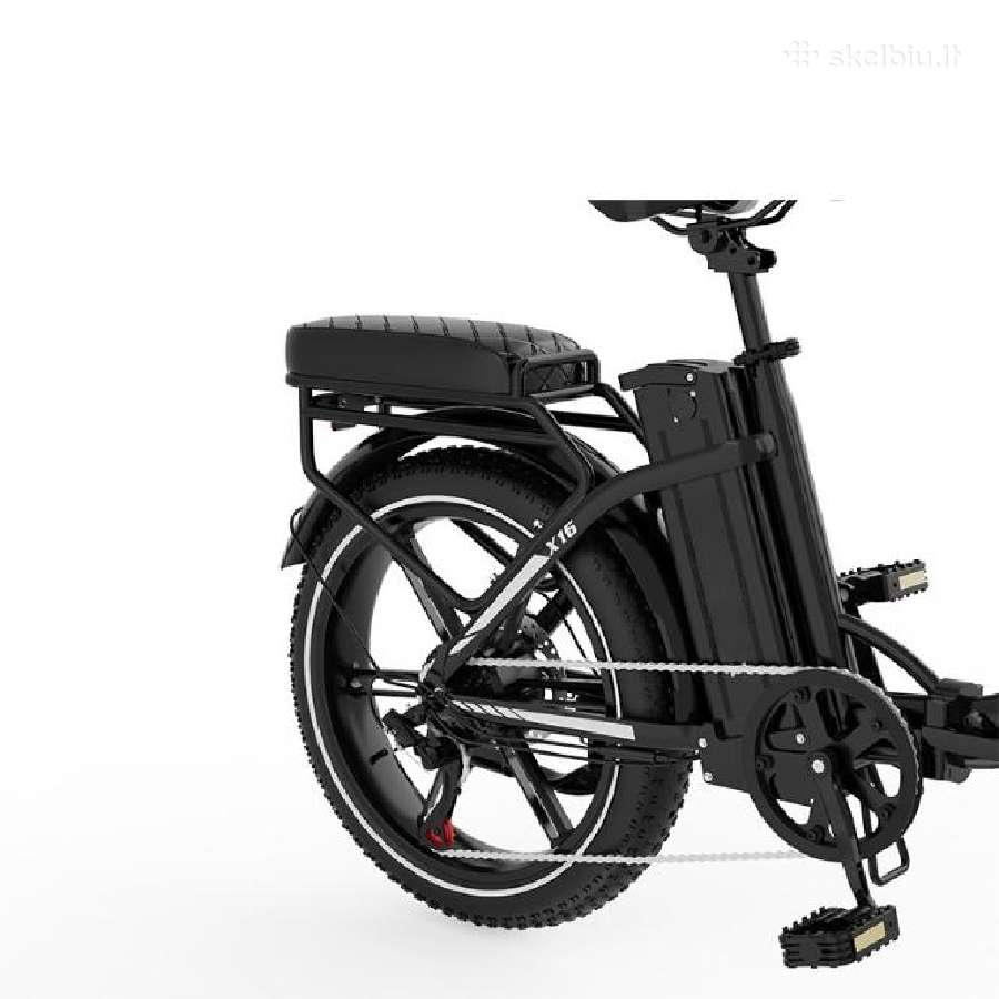 Ride-e X16 elektrinis dviratis su gazu + dovanos - nuotraukos Nr. 37