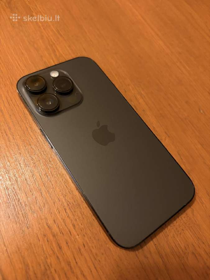 iPhone 14 Pro Space Black 128gb - nuotraukos Nr. 3
