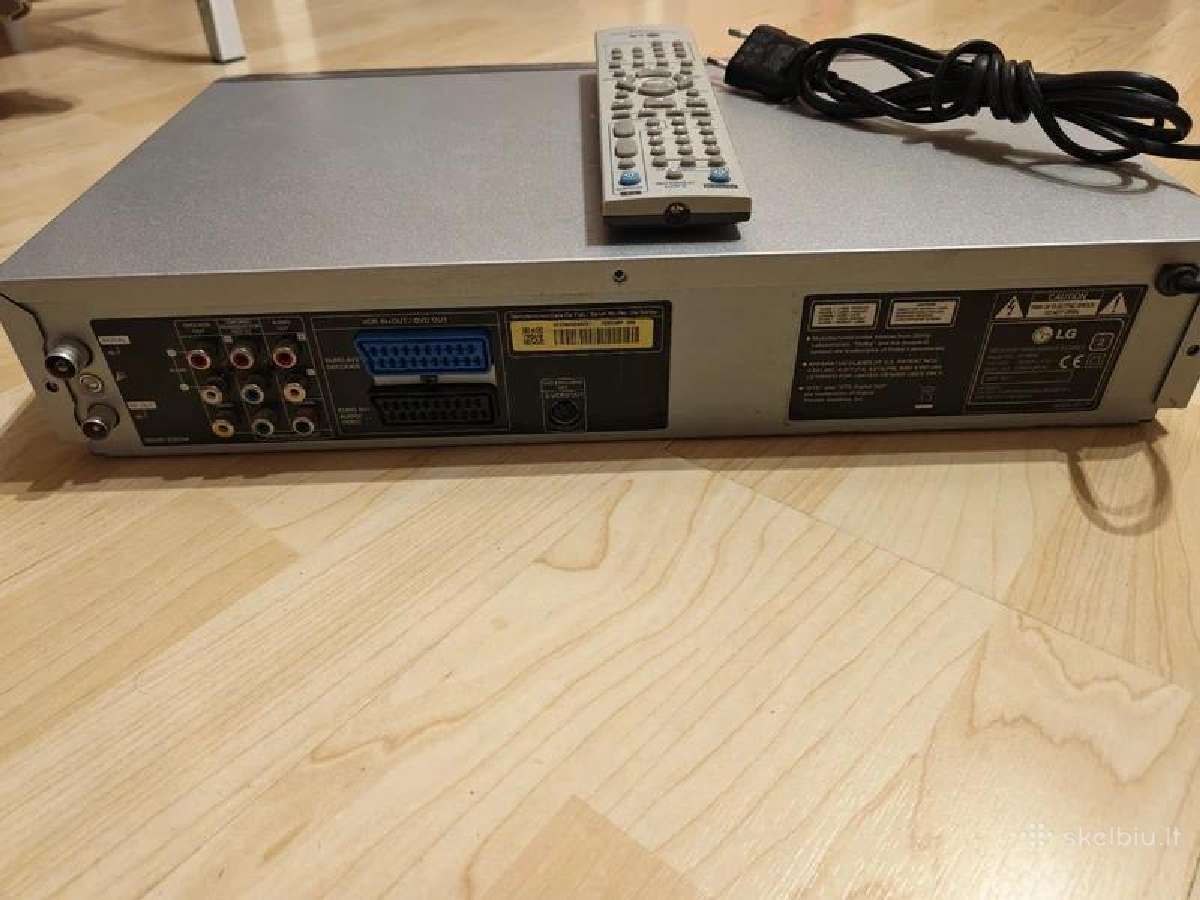 LG Dvd Divx ir Vhs Grotuvas su defektu - nuotraukos Nr. 6