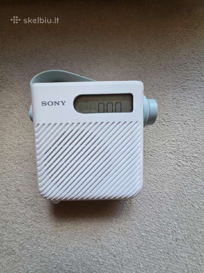 Sony Icf-s80 nešiojamas Fm/am dušo radijas - nuotraukos Nr. 6