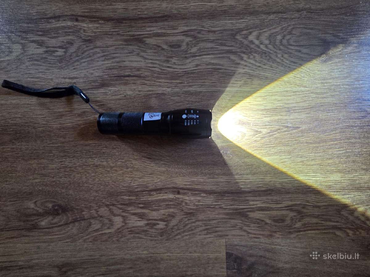Taktinis LED prožektorius Deluxa Militaire Torch - nuotraukos Nr. 2