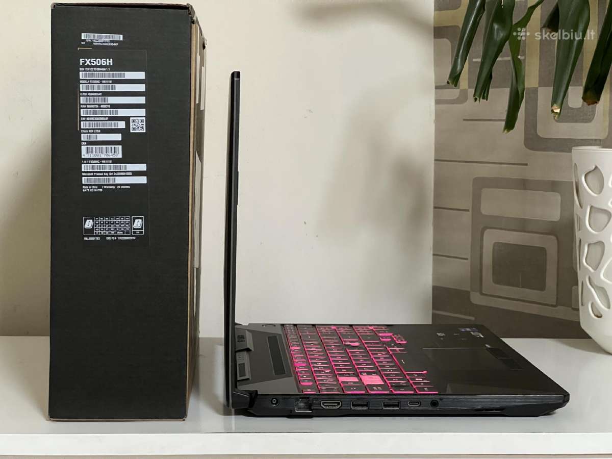 Parduodamas Asus Tuf su Rtx 3050, I5-11k, 144hz. - nuotraukos Nr. 5