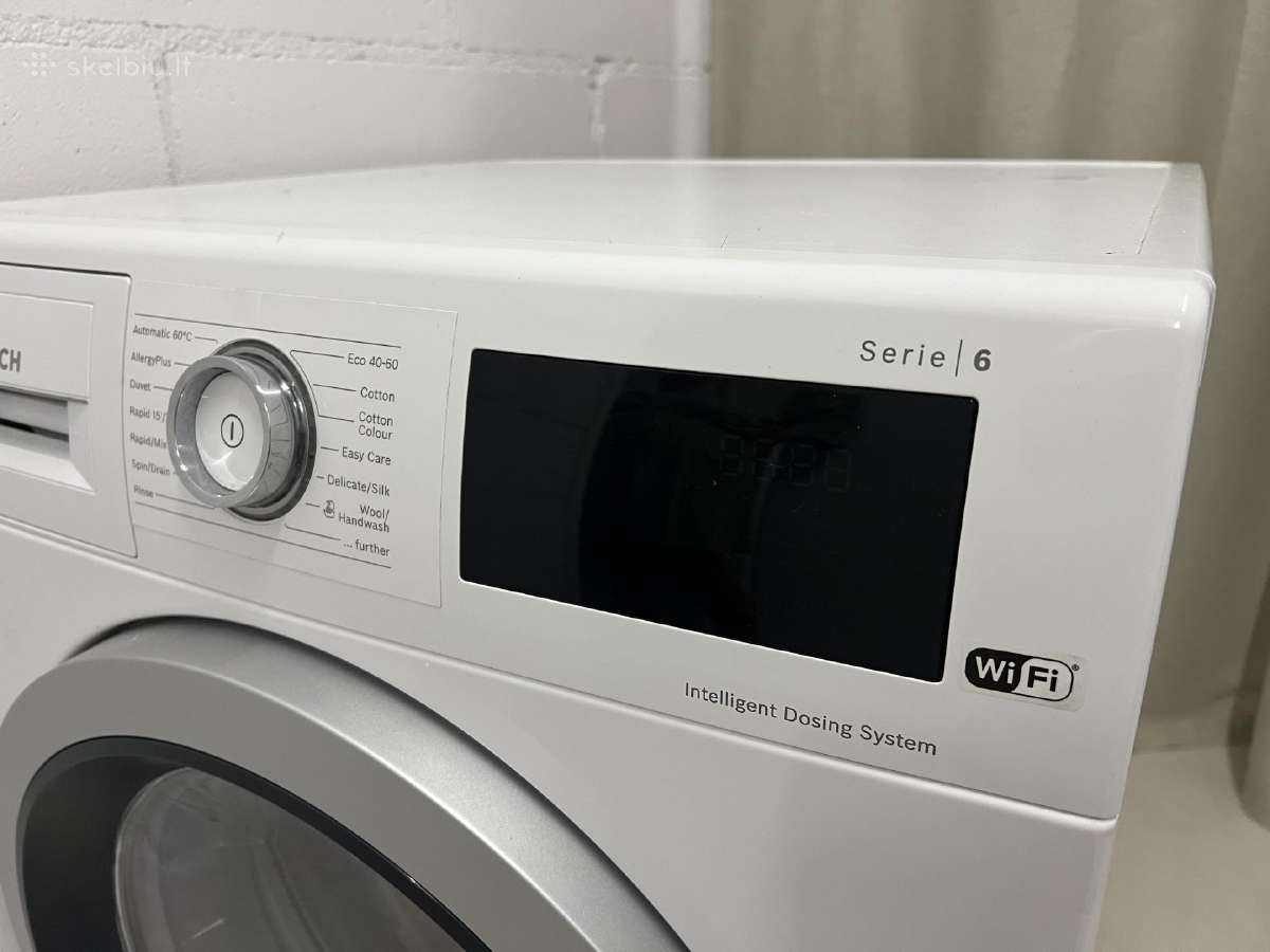 Bosch 6 series skalbyklė remontui arba dalims - nuotraukos Nr. 2