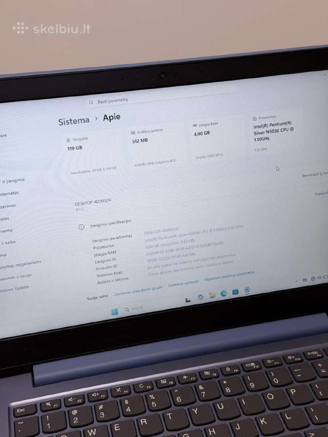 Lenovo Ideapad 1 - nuotraukos Nr. 4