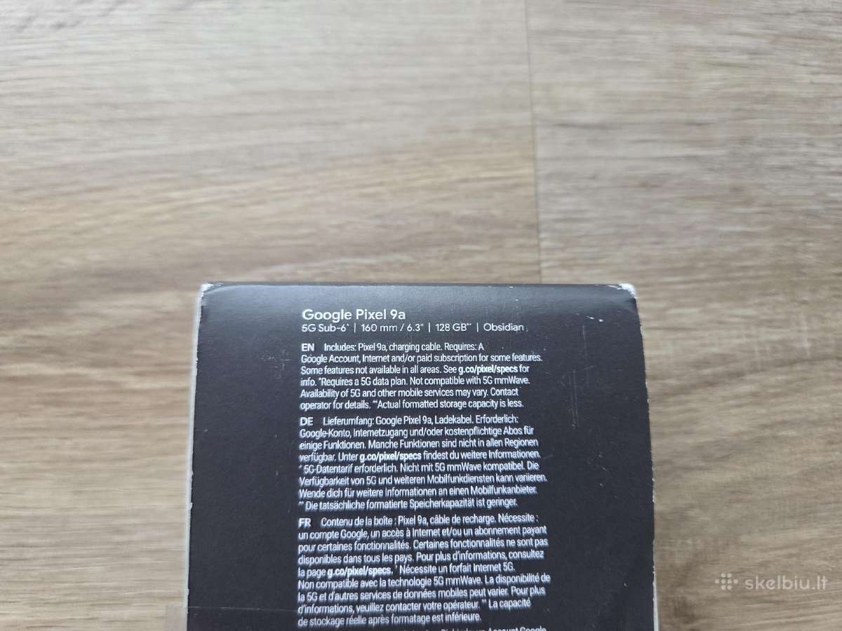 Google Pixel 10a, 10, 9a 128gb telefonas - nuotraukos Nr. 12