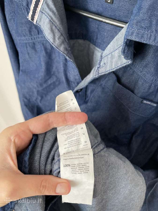 Cropp vyriški džinsiniai marškiniai S dydis - nuotraukos Nr. 5