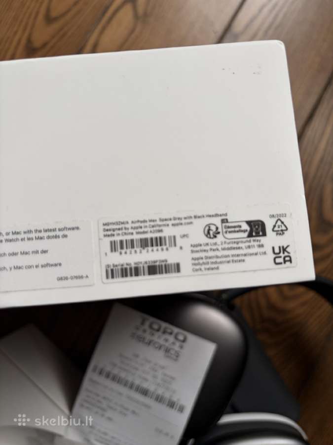 Airpods Max Space gray - nuotraukos Nr. 2