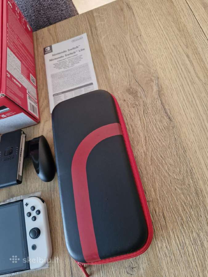 Nintendo Oled balta versija - nuotraukos Nr. 2