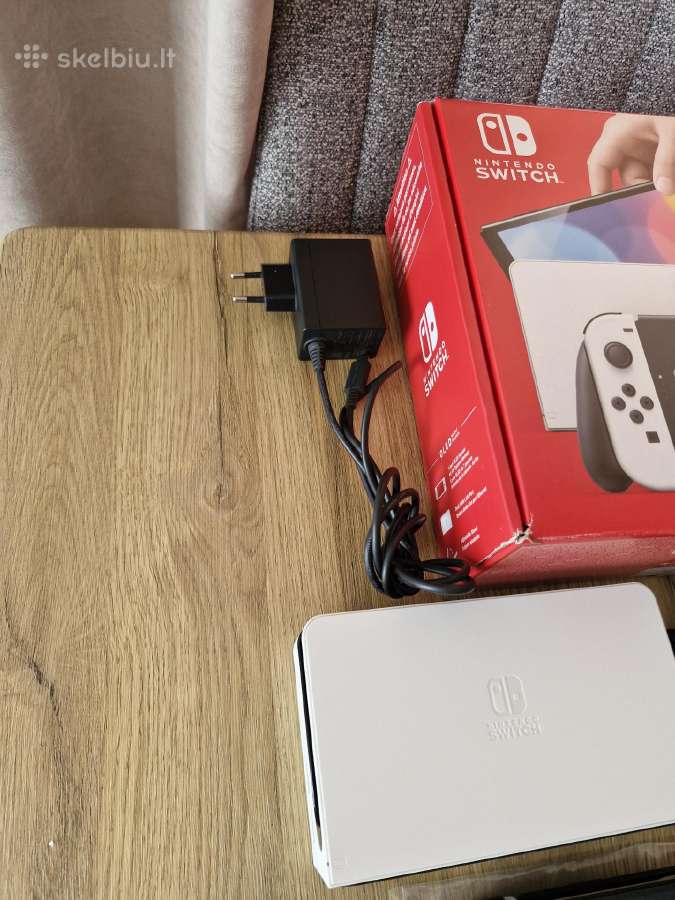 Nintendo Oled balta versija - nuotraukos Nr. 3