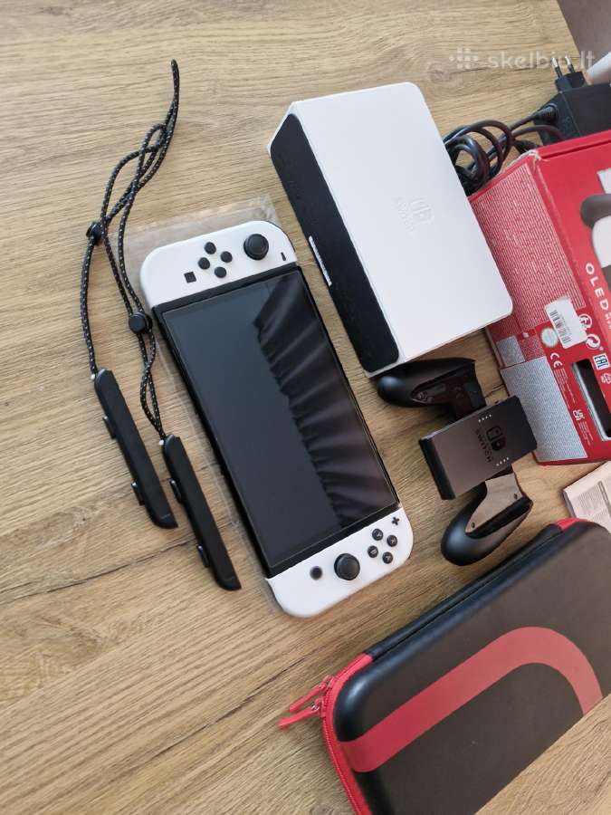 Nintendo Oled balta versija - nuotraukos Nr. 4
