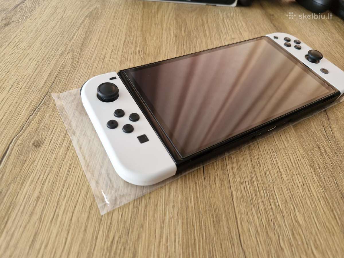 Nintendo Oled balta versija - nuotraukos Nr. 6