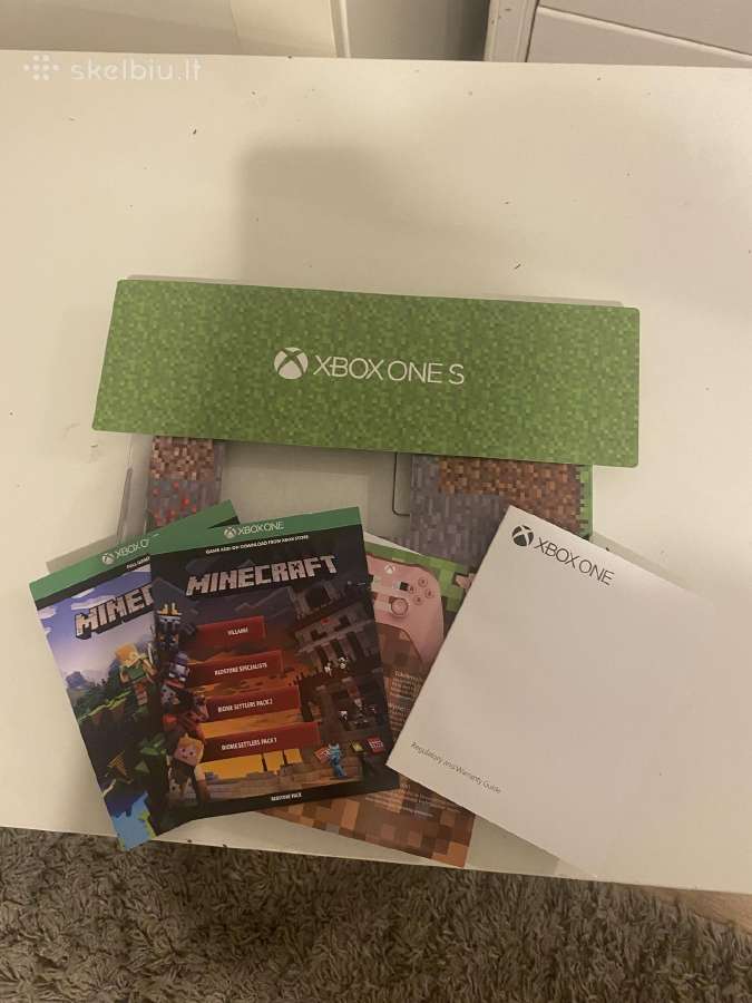 Xbox One S Minecraft Limited Edition - nuotraukos Nr. 6