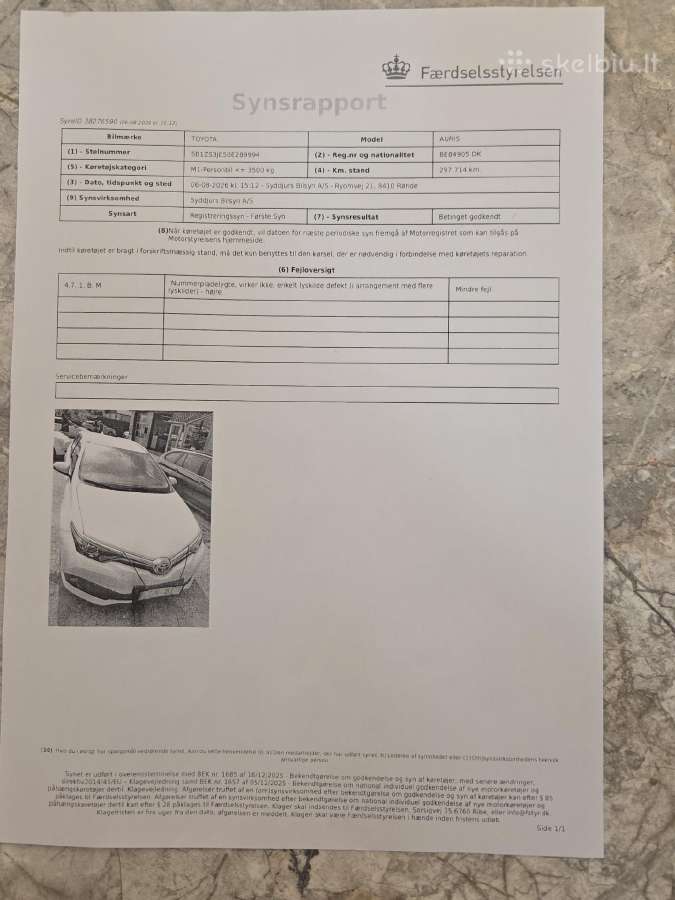 : Toyota Auris Hibridas 2016 11 - nuotraukos Nr. 25