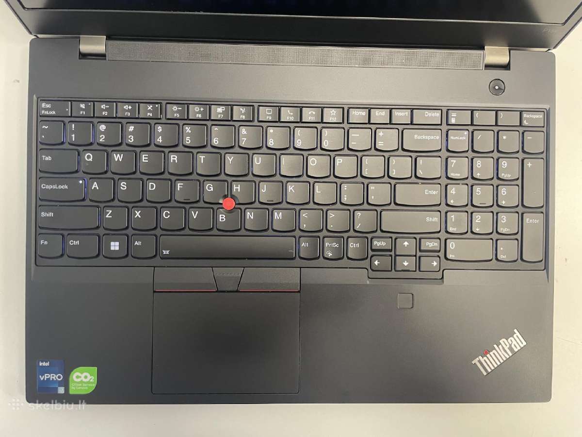 Lenovo Thinkpad P15v Gen3 i7-12800h 16gb 512gb SSD - nuotraukos Nr. 5