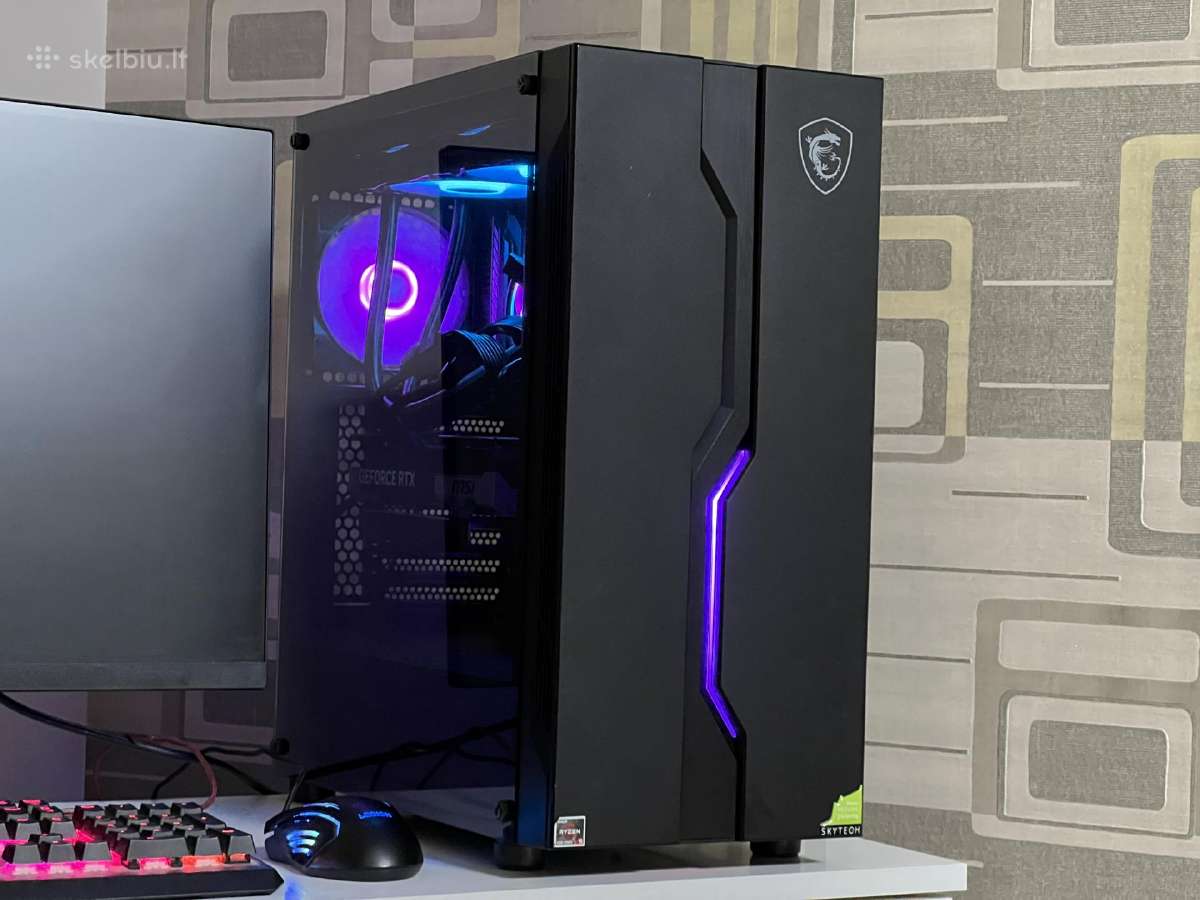 Parduodamas Stac. Su Rtx 5070, Ryzen 9, 32gb/1tb. - nuotraukos Nr. 2