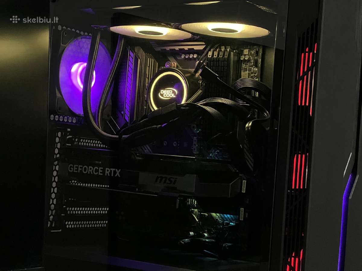 Parduodamas Stac. Su Rtx 5070, Ryzen 9, 32gb/1tb. - nuotraukos Nr. 3