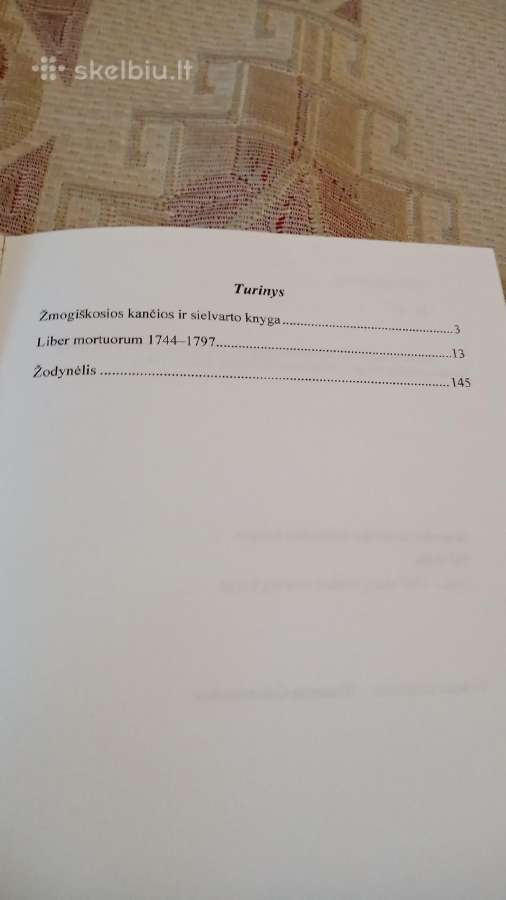 Senosios Krinčino bažnyčios knygos 1744-1797 - nuotraukos Nr. 3