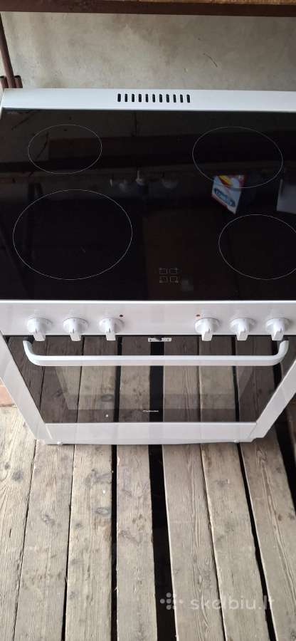 Elektrinė viryklė "Cylinda" S 6372 Kvb - nuotraukos Nr. 2