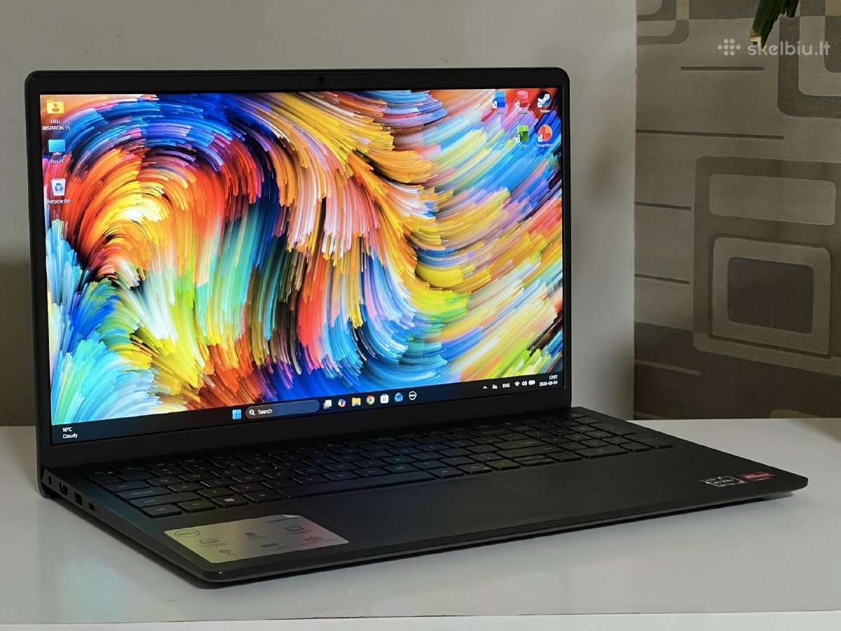 Parduodamas Dell Inspiron su Ryzen 5, Touchscreen. - nuotraukos Nr. 2