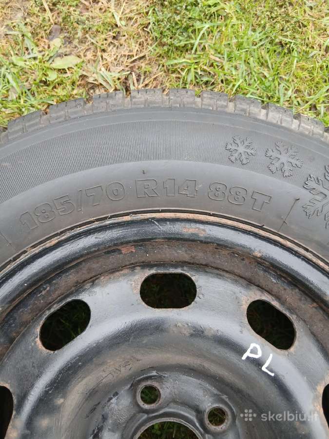 185/70 R-14 M+s naudotos padangos - nuotraukos Nr. 12