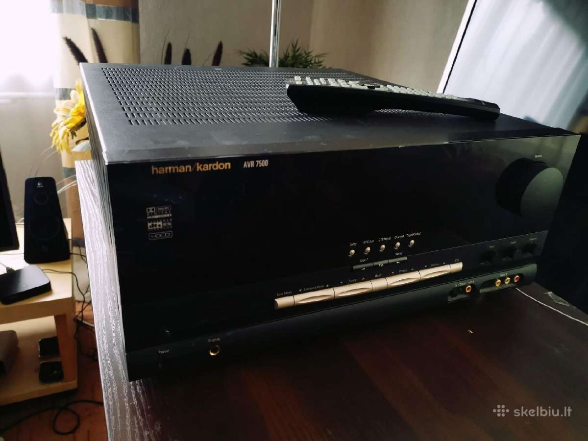 Harman kardon avr 7500 - nuotraukos Nr. 2