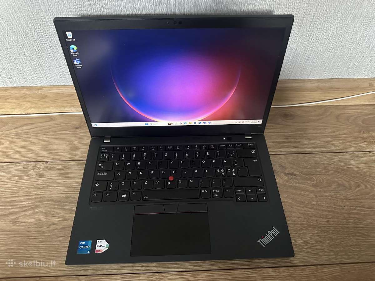 Lenovo Thinkpad T14s Gen2 I5-1145g7 16gb 512ssd 14 - nuotraukos Nr. 4
