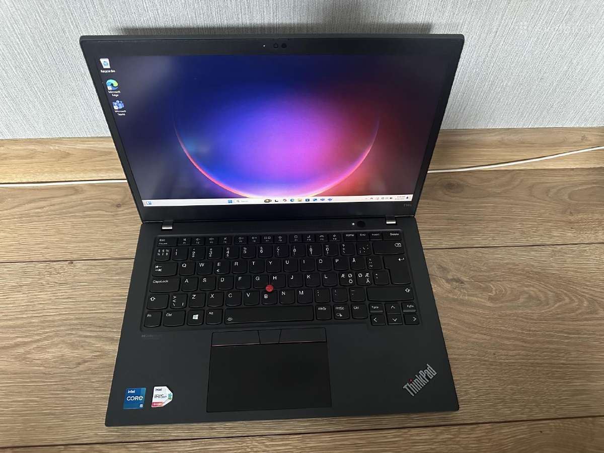 Lenovo Thinkpad T14s Gen2 I5-1145g7 16gb 512ssd 14 - nuotraukos Nr. 5