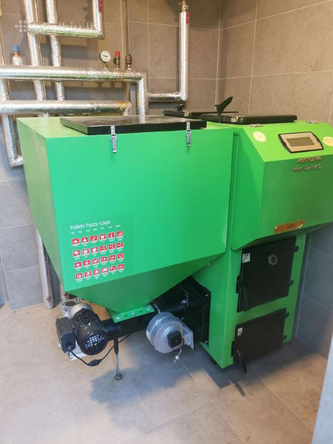 Parduodu granulinį katilą Kostrzewa Baltic, 25 kw - nuotraukos Nr. 2