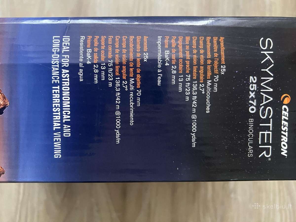 Celestron skymaster 25x70 žiūronai - nuotraukos Nr. 2