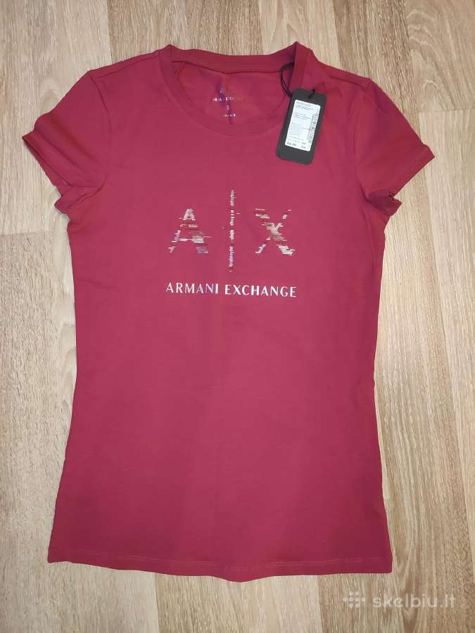 Armani Exchange moteriški marškinėliai S dydžio - nuotraukos Nr. 2