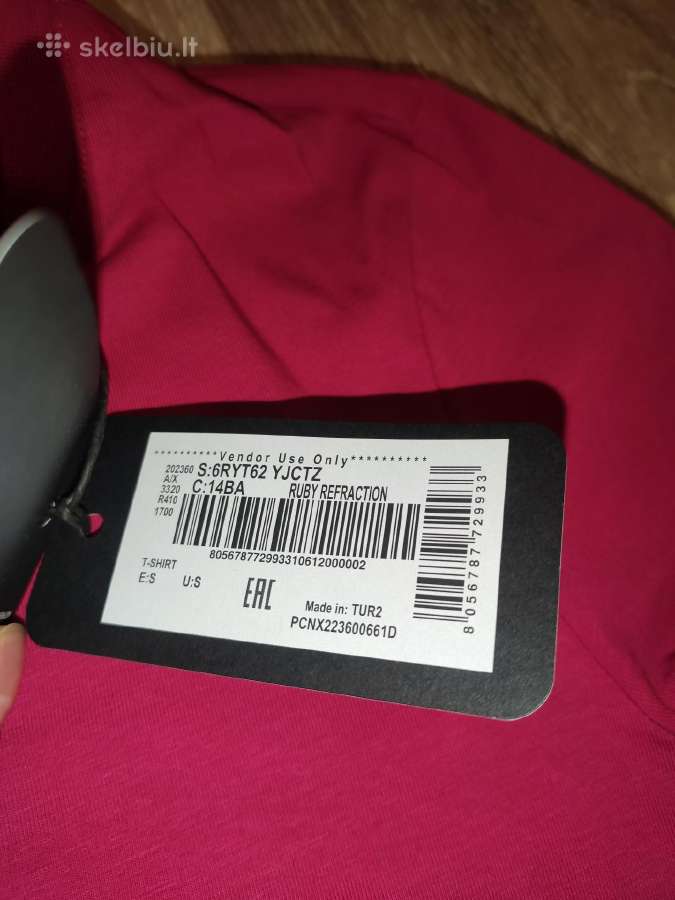 Armani Exchange moteriški marškinėliai S dydžio - nuotraukos Nr. 5