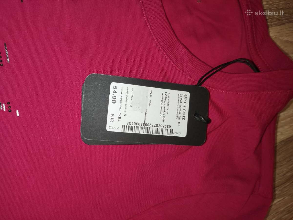 Armani Exchange moteriški marškinėliai S dydžio - nuotraukos Nr. 6