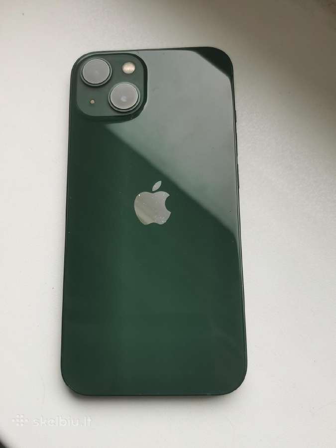 Zalias iPhone 13, baterija 100% - nuotraukos Nr. 2
