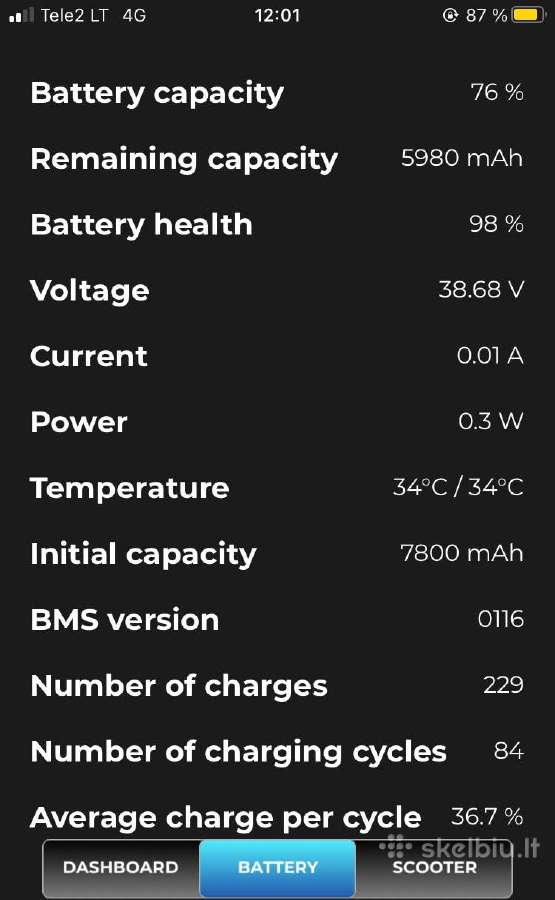 Xiaomi M365 first generation - nuotraukos Nr. 12